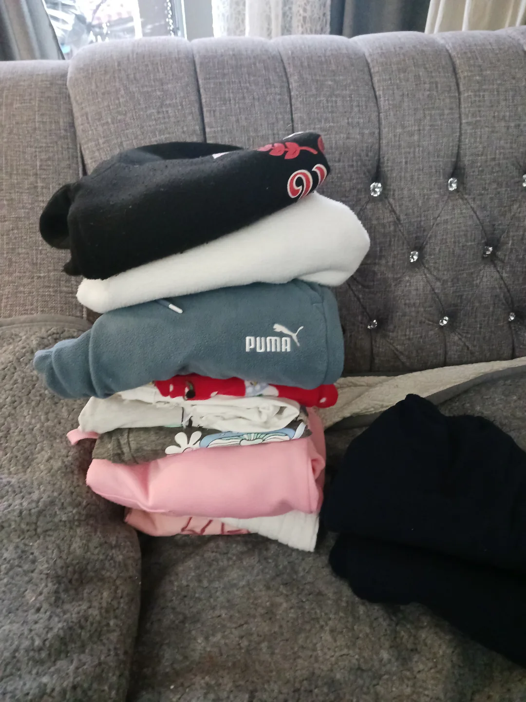 Bundle of Sweatshirts and Pants - Puma, Hello Kitty, More! thumbnail