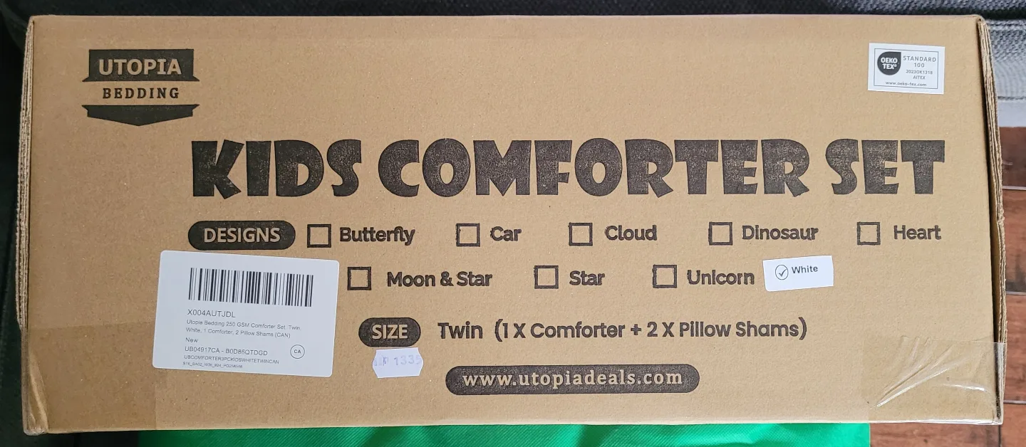 Utopia Comforter Set, Twin image indicator(5)