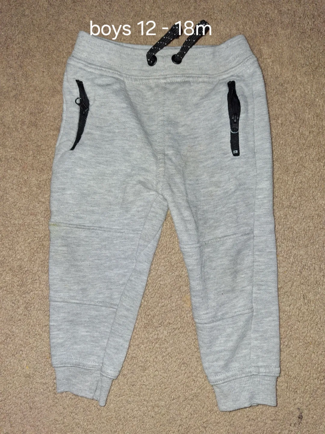 Boys Joggers Size 12-18 Months thumbnail