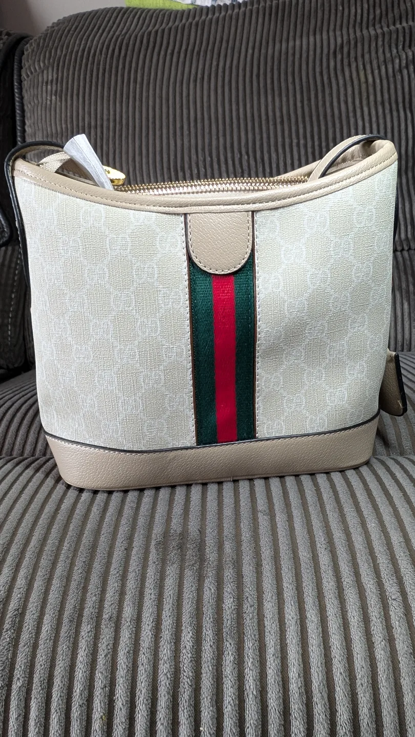 LIKE-NEW Beige Gucci Ophidia Shoulder Bag Beautiful & Negotiable image indicator(2)