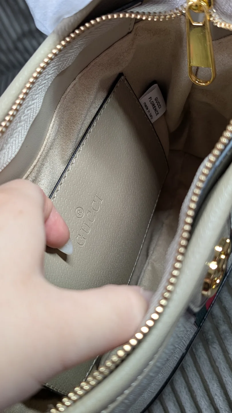 LIKE-NEW Beige Gucci Ophidia Shoulder Bag Beautiful & Negotiable image indicator(5)