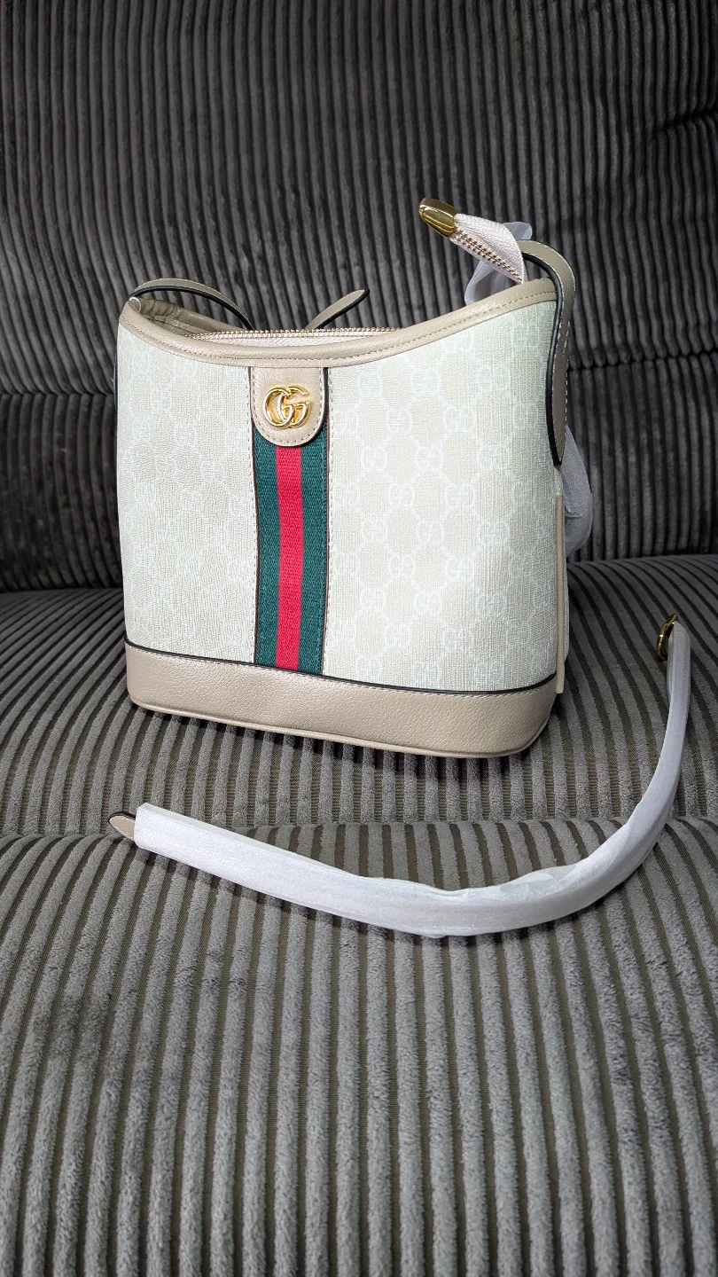 LIKE-NEW Beige Gucci Ophidia Shoulder Bag Beautiful & Negotiable image indicator(7)