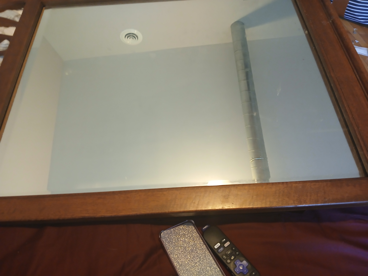 Vintage Wooden Framed Mirror - photo 2