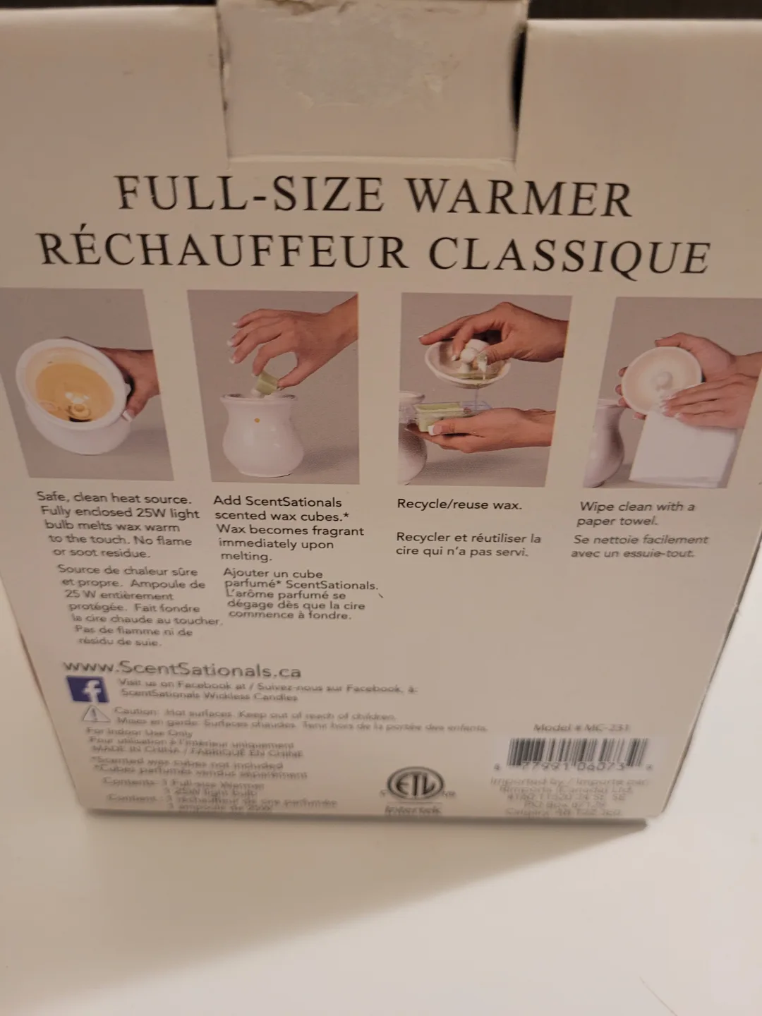 ScentSationals Jardinière Full-Size Warmer image indicator(3)