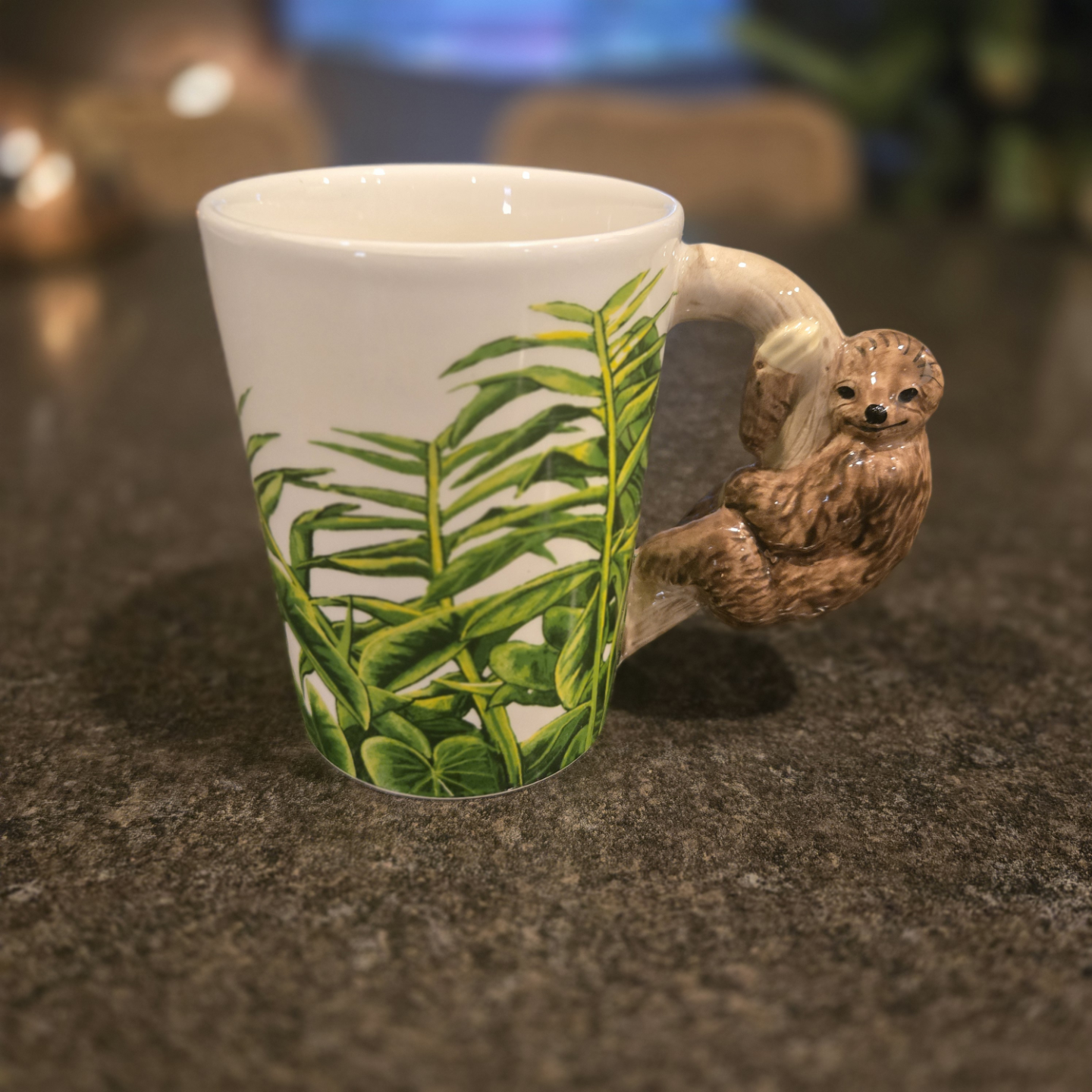 Puckator Jungle Explorer Sloth Ceramic Shaped Handle - photo 2