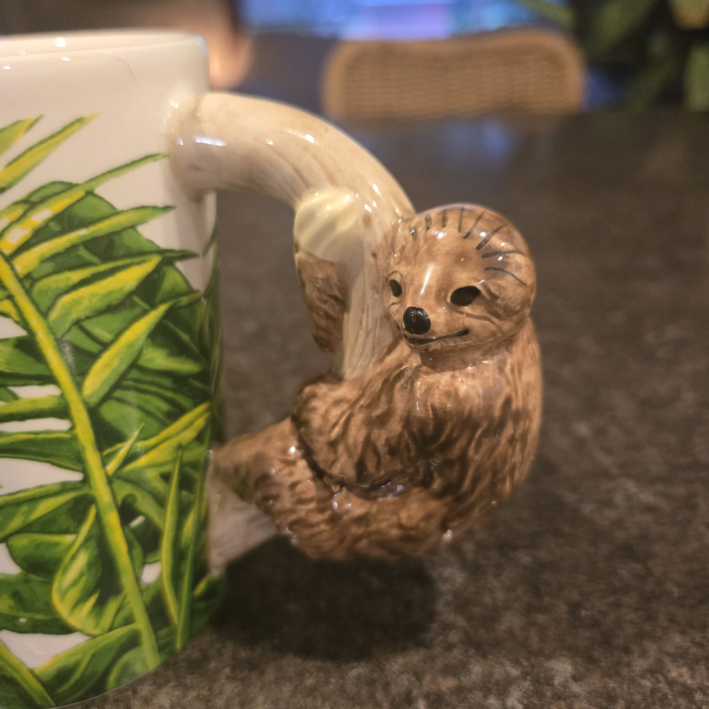 Puckator Jungle Explorer Sloth Ceramic Shaped Handle - photo 3
