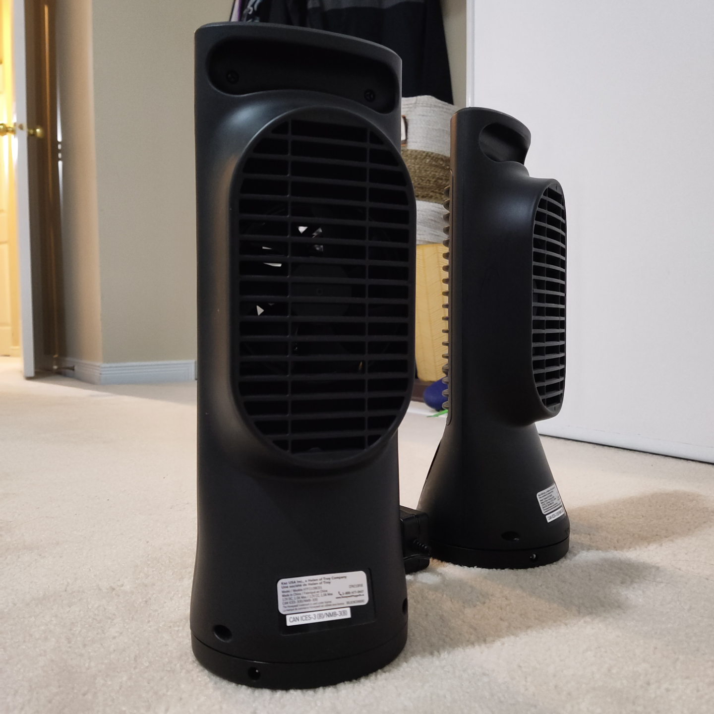 Pair of Honeywell QuietSet Personal Fans - photo 3