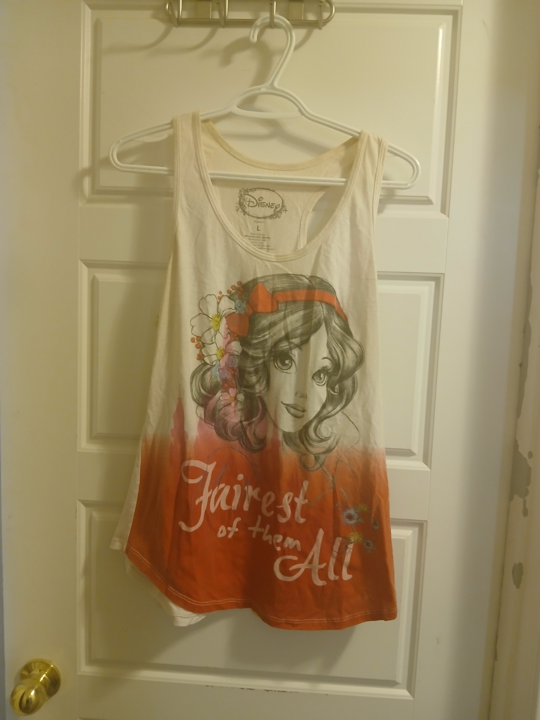 Disney Snow White Tank Top Size L