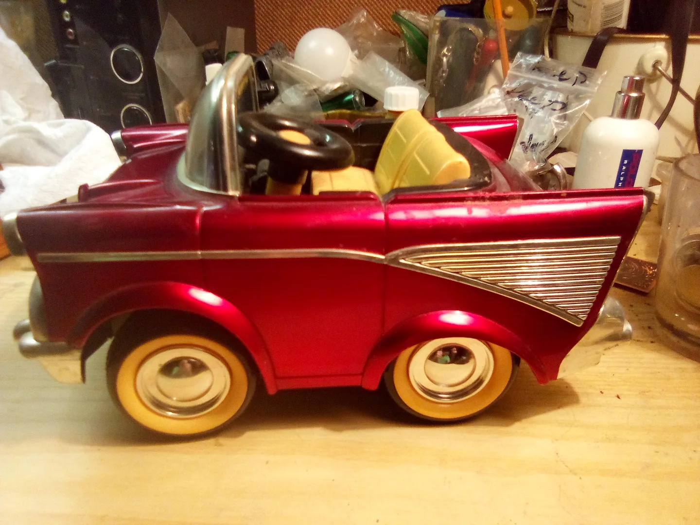 Red Classic Car Toy thumbnail