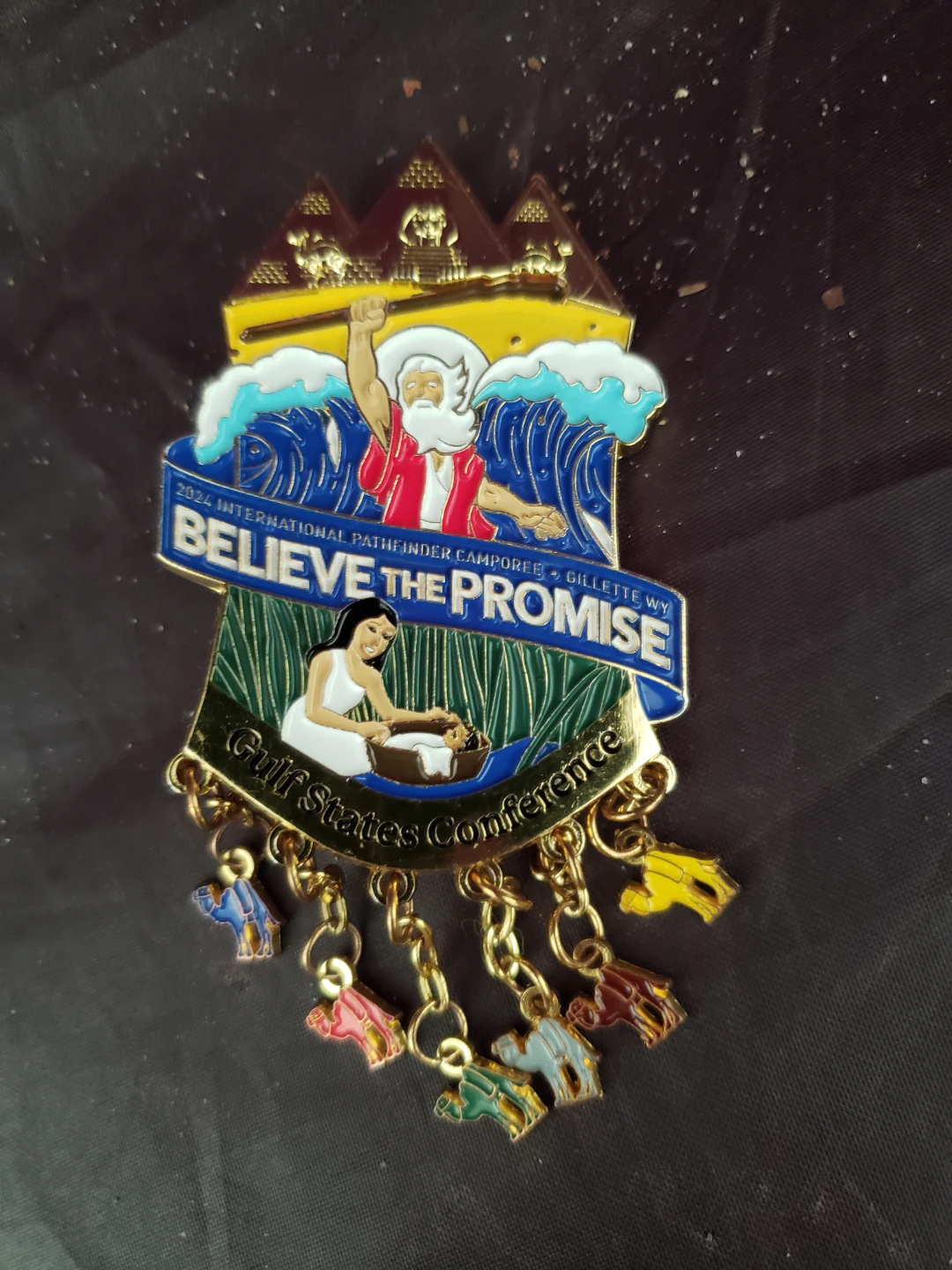 2024 Pathfinder Camporee Gulf States Conference Pin 🏒