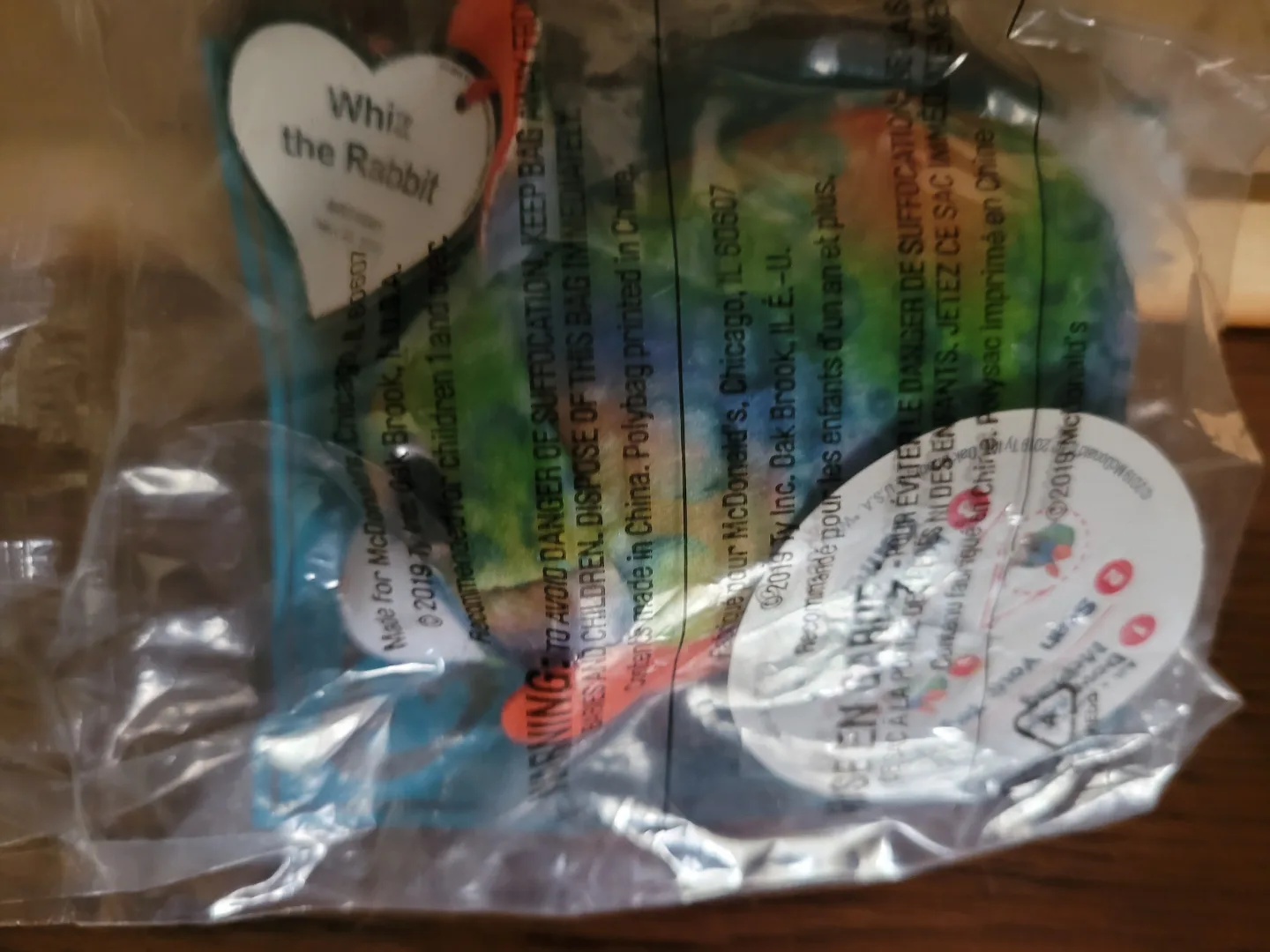 TY Whiz the Rabbit Plush Toy