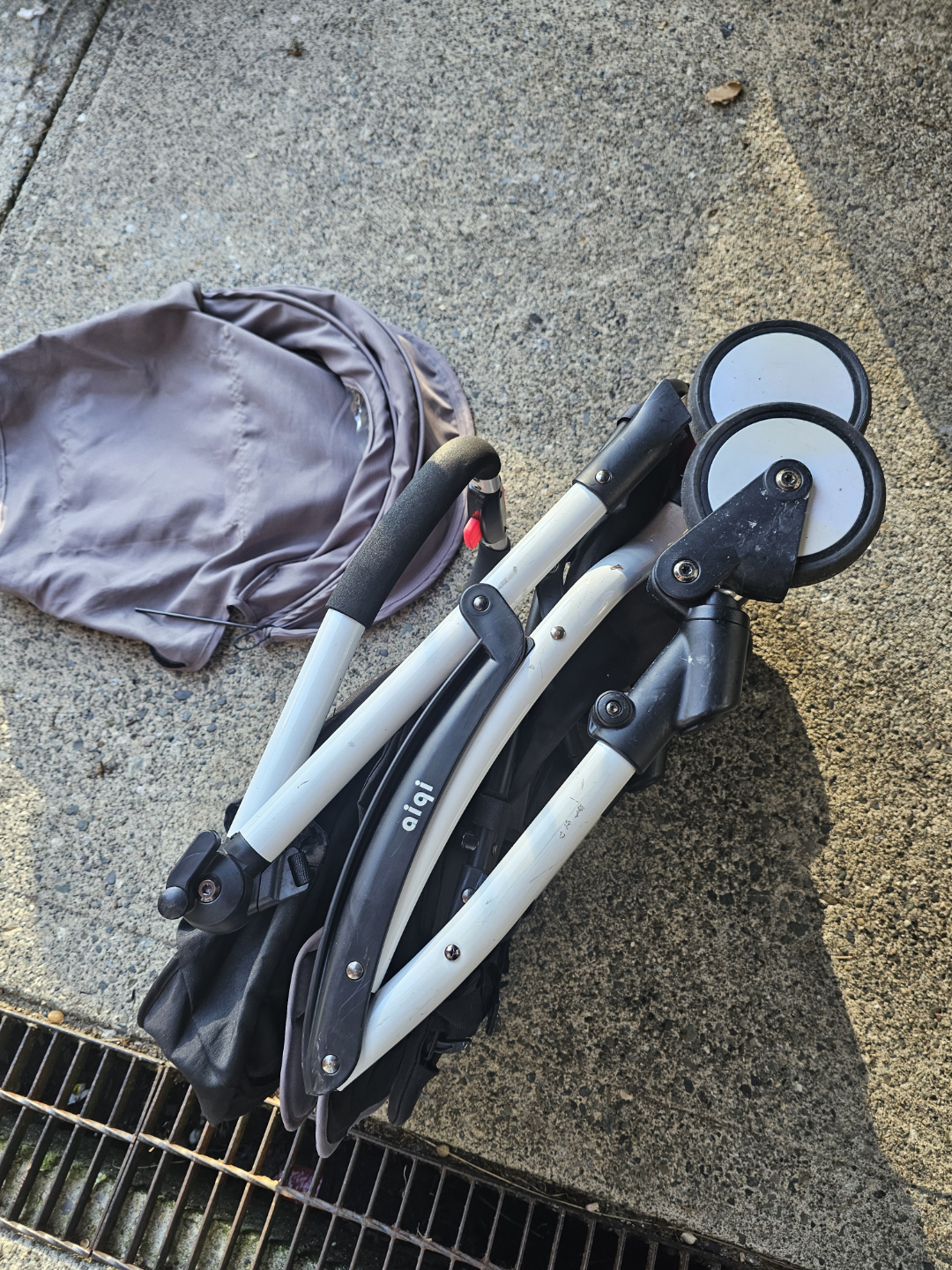 Ultra compact stroller. Perfect for the airplane aiqi baby brand - photo 3