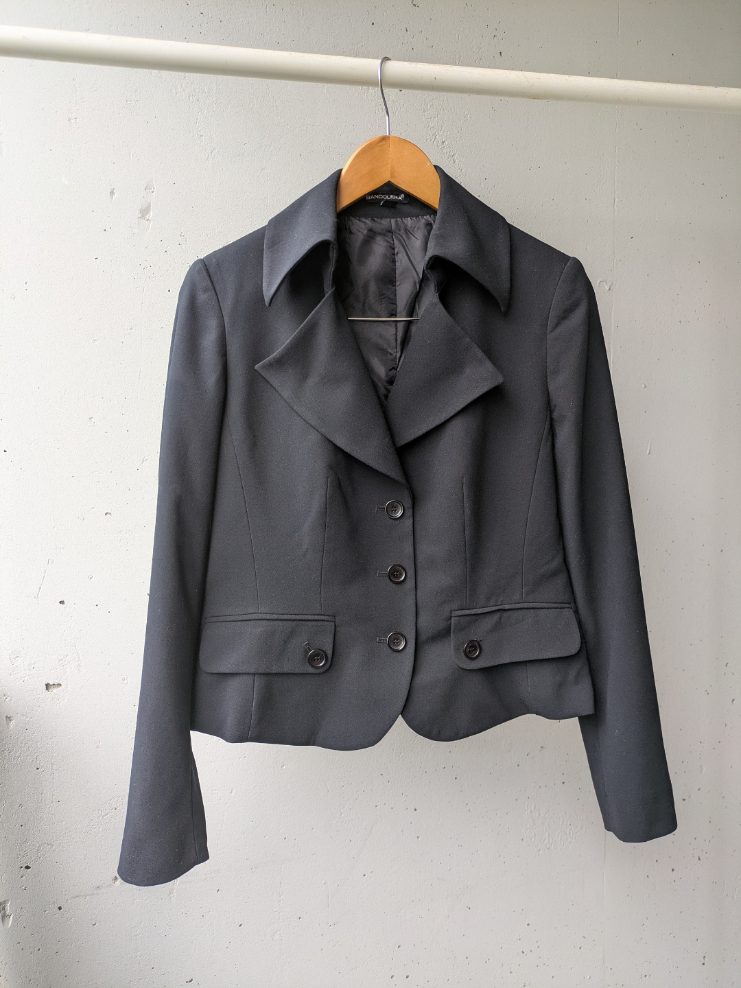 Bandolera Black Blazer Size 38 (M)