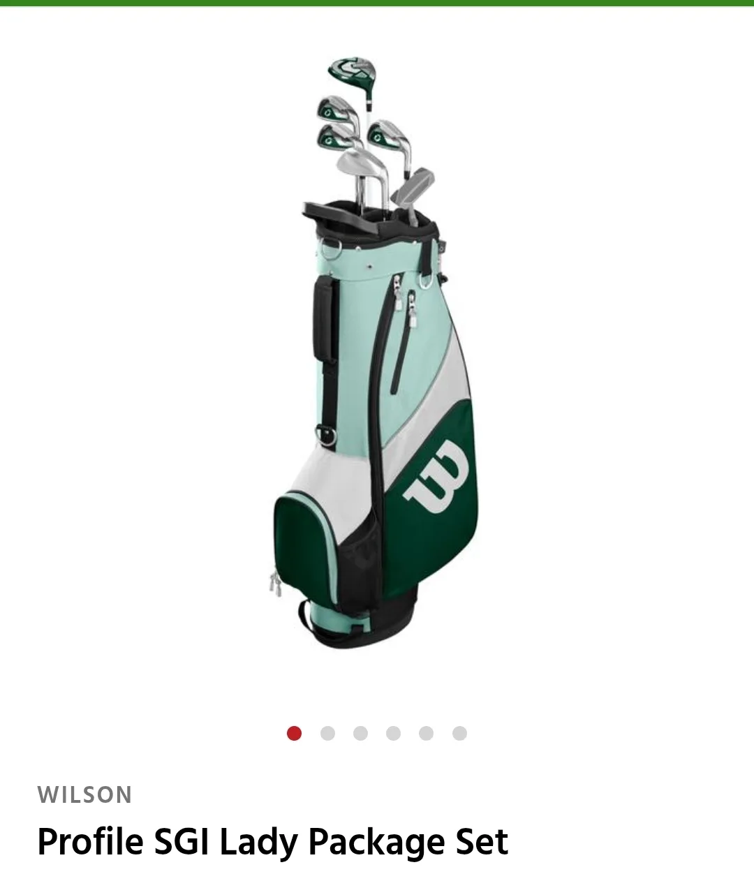 Wilson Profile SGI Lady Package Golf Set