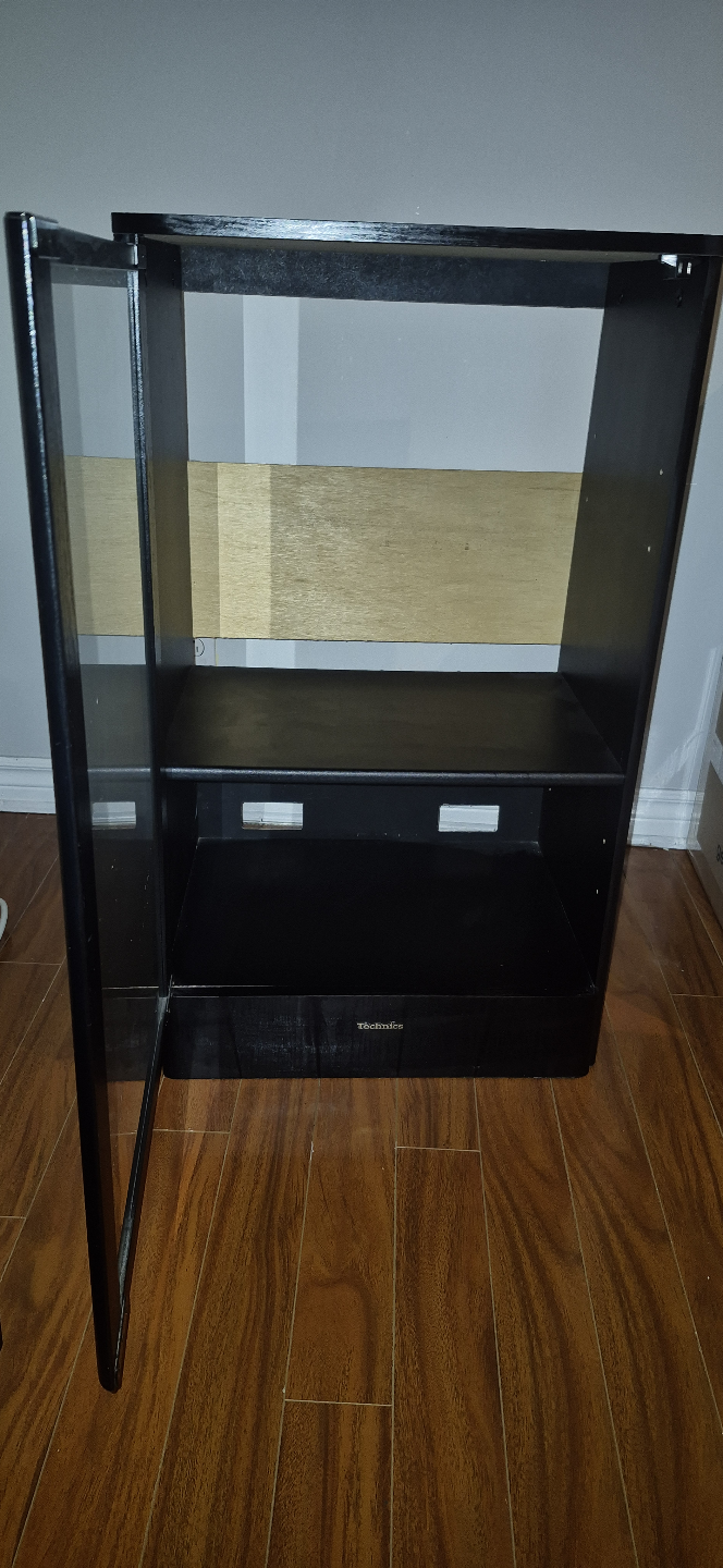 Black Glass-Door Cabinet - photo 2