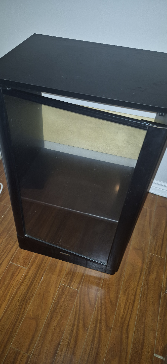 Black Glass-Door Cabinet - photo 3