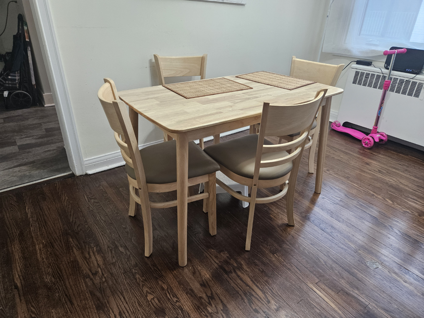 Dining Table Set - 4 Chairs
