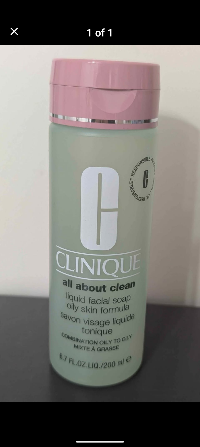 Clinique All About Clean Liquid Facial Soap