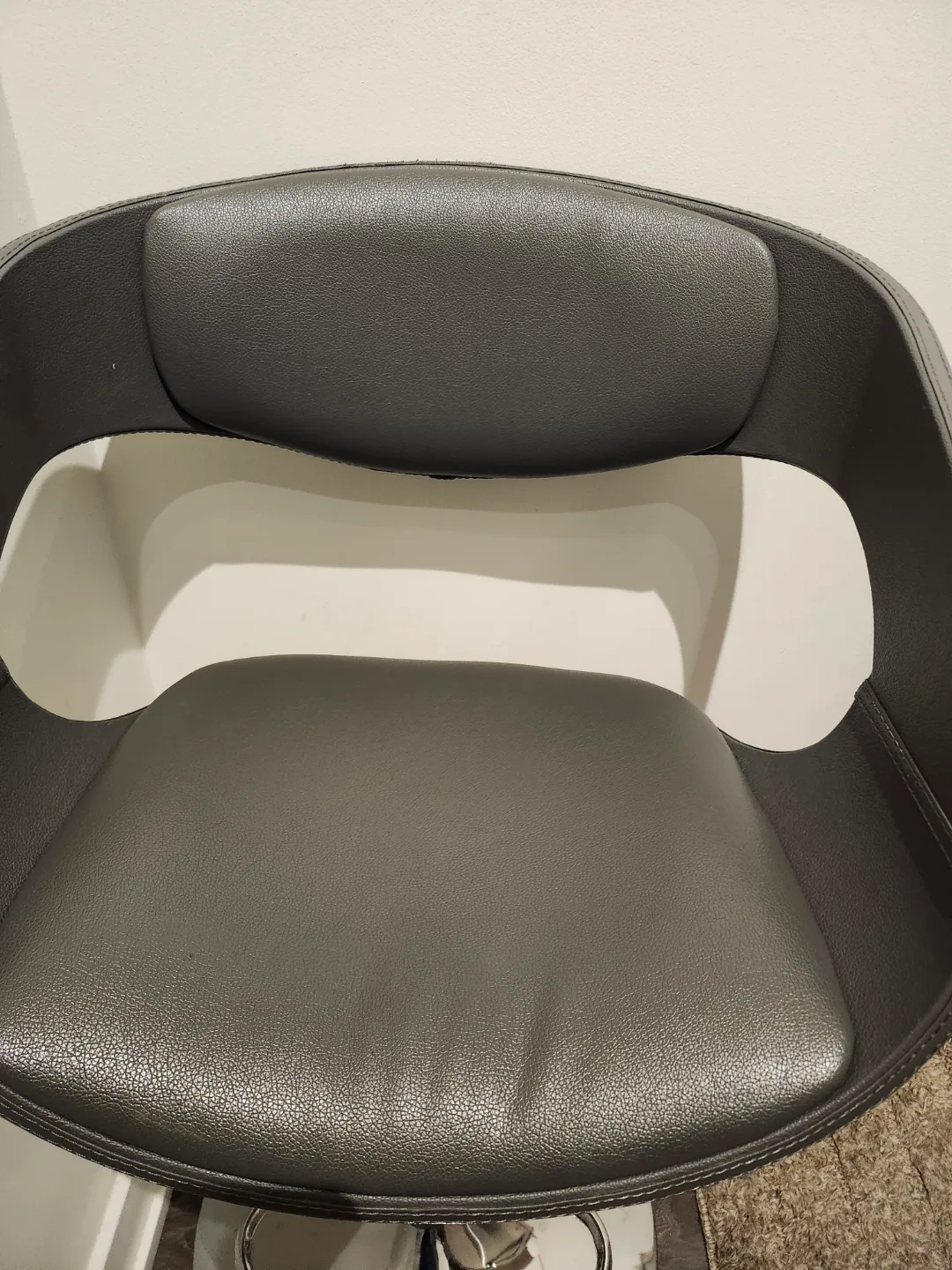 Grey Swivel Bar Stool thumbnail