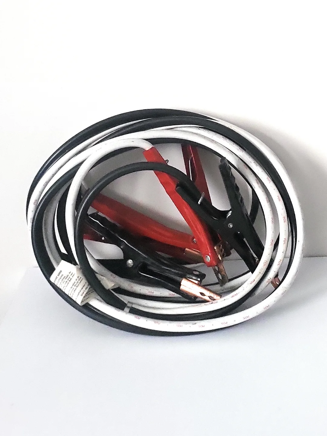 Vintage Motomaster Booster Cables with Storage Case image indicator(10)