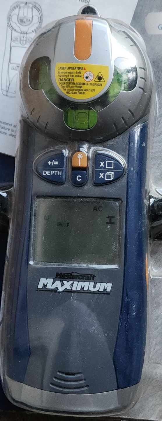 Mastercraft Maximum 4-in-1 Laser Measuring Tool - New in Box - photo 2