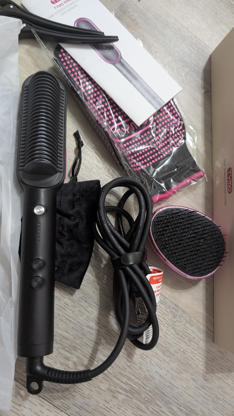 TYMO RING Hair Straightening Comb - photo 3
