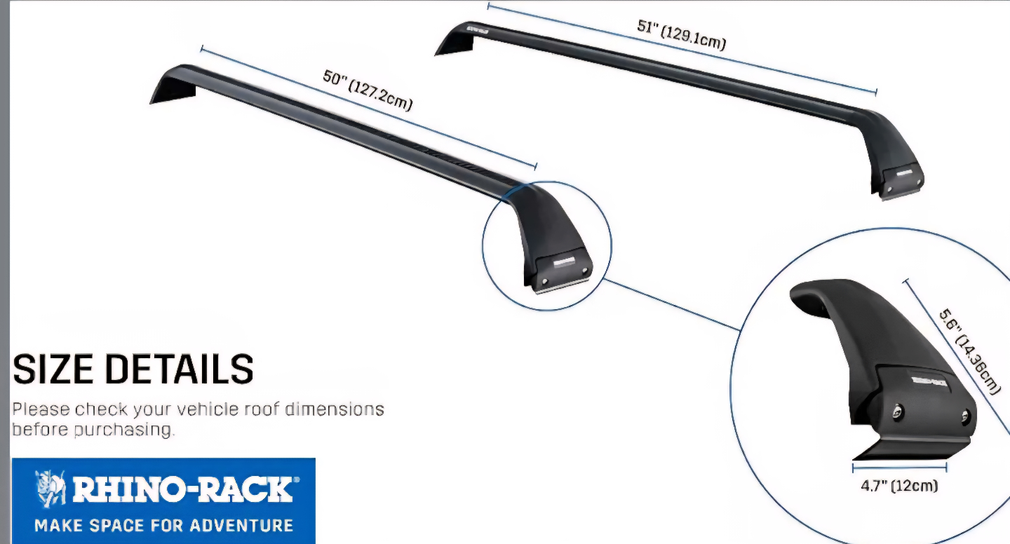 Rhino-Rack Roof Rack - 50"/51"