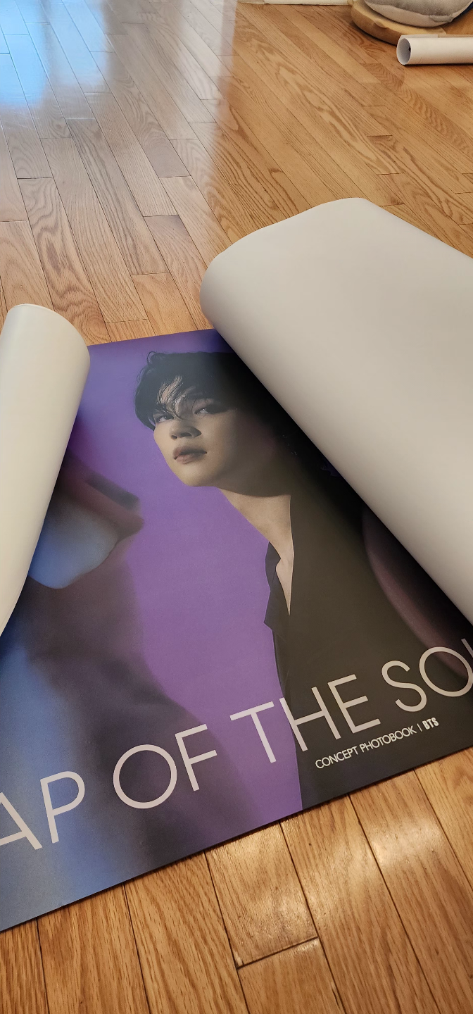 [Brand New] 7 * BTS Map of the Soul Concept Photobook Posters - photo 5