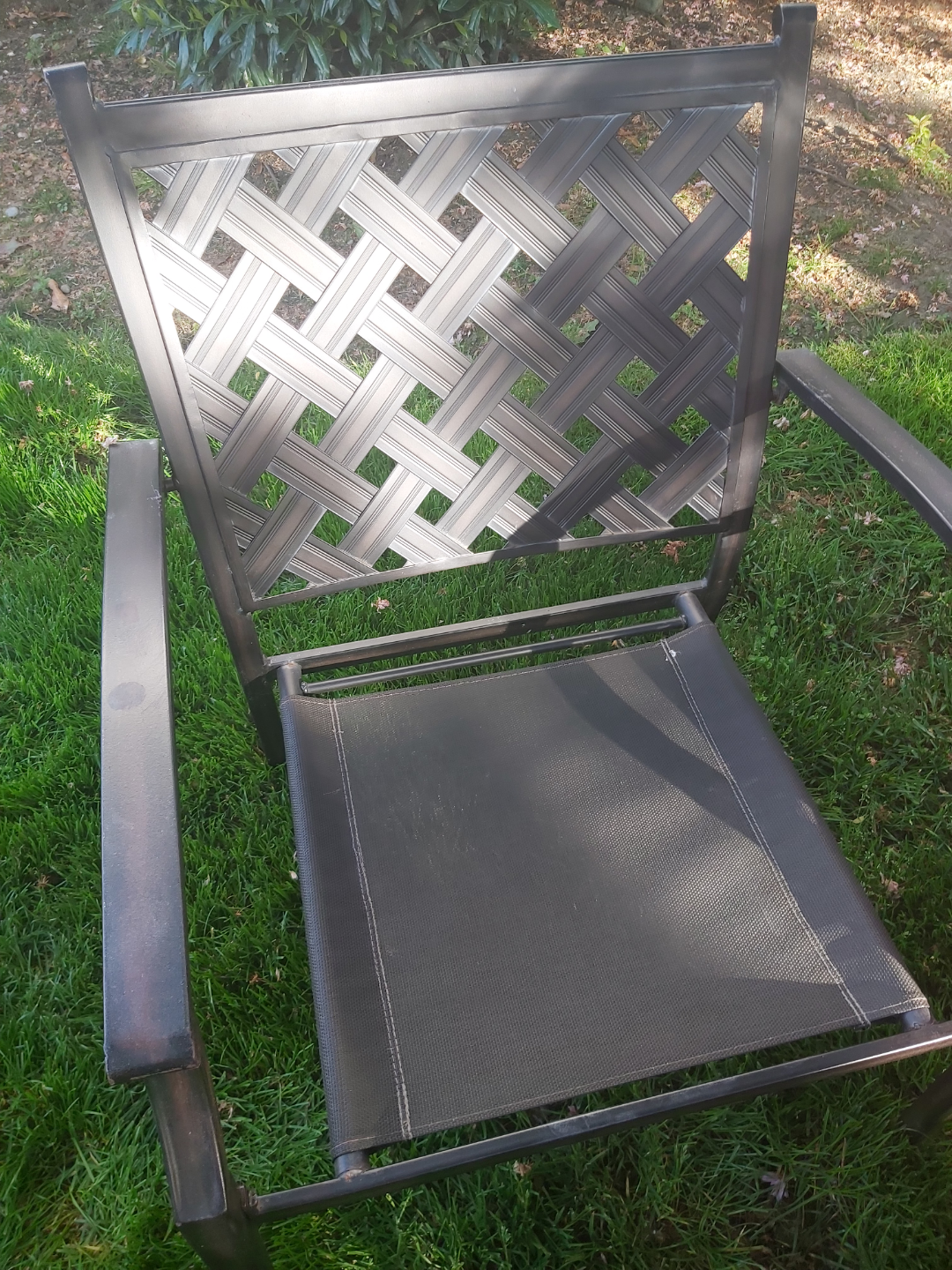 4-Piece Outdoor Patio Set with Square Coffee Table - photo 3