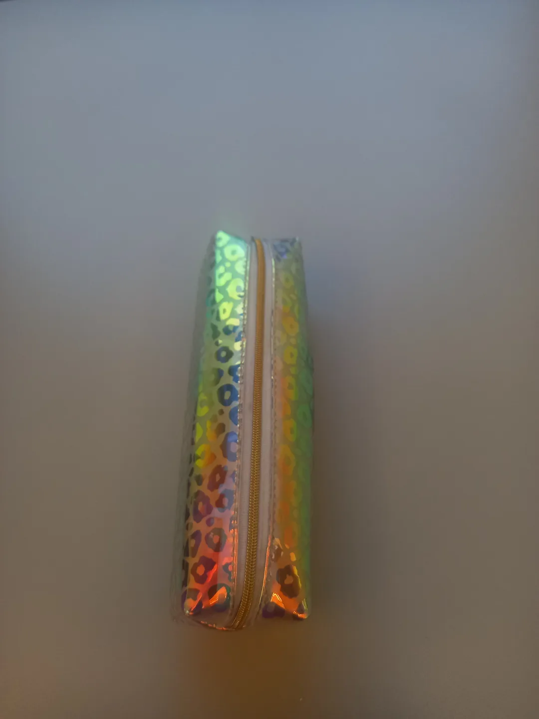 Holographic Leopard Print Pencil Case thumbnail