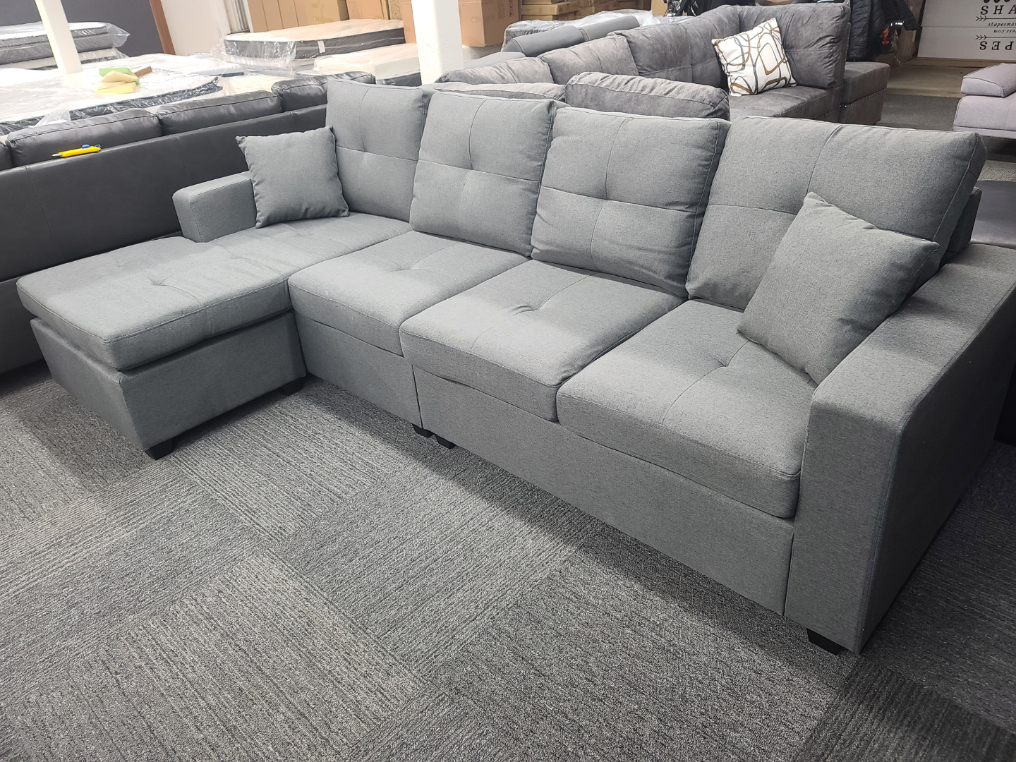 Comfy 4-Seater Sectional Sofa – New | On Sale | - photo 3