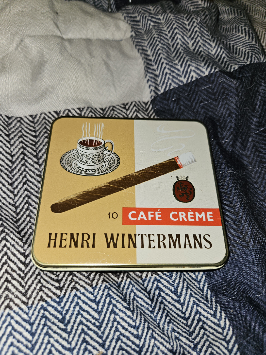 Vintage Henri Wintermans Cafe Creme Cigar Tin