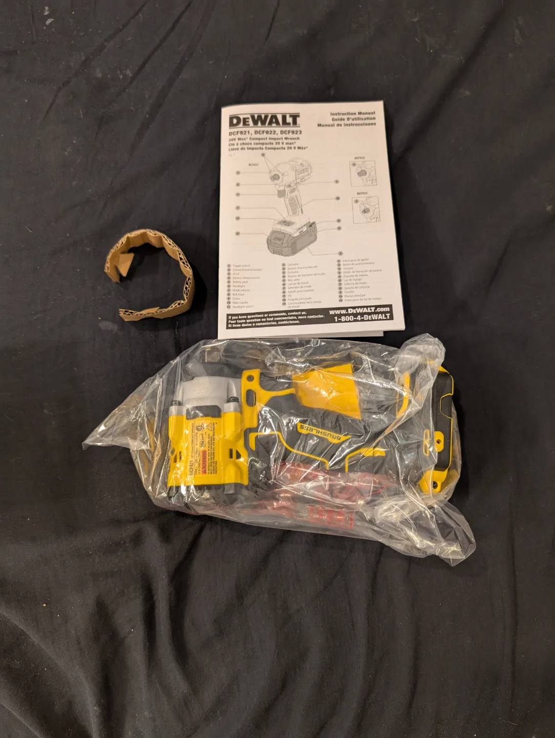 Dewalt Atomic 20V Brushless Impact Wrench - New in Box image indicator(3)
