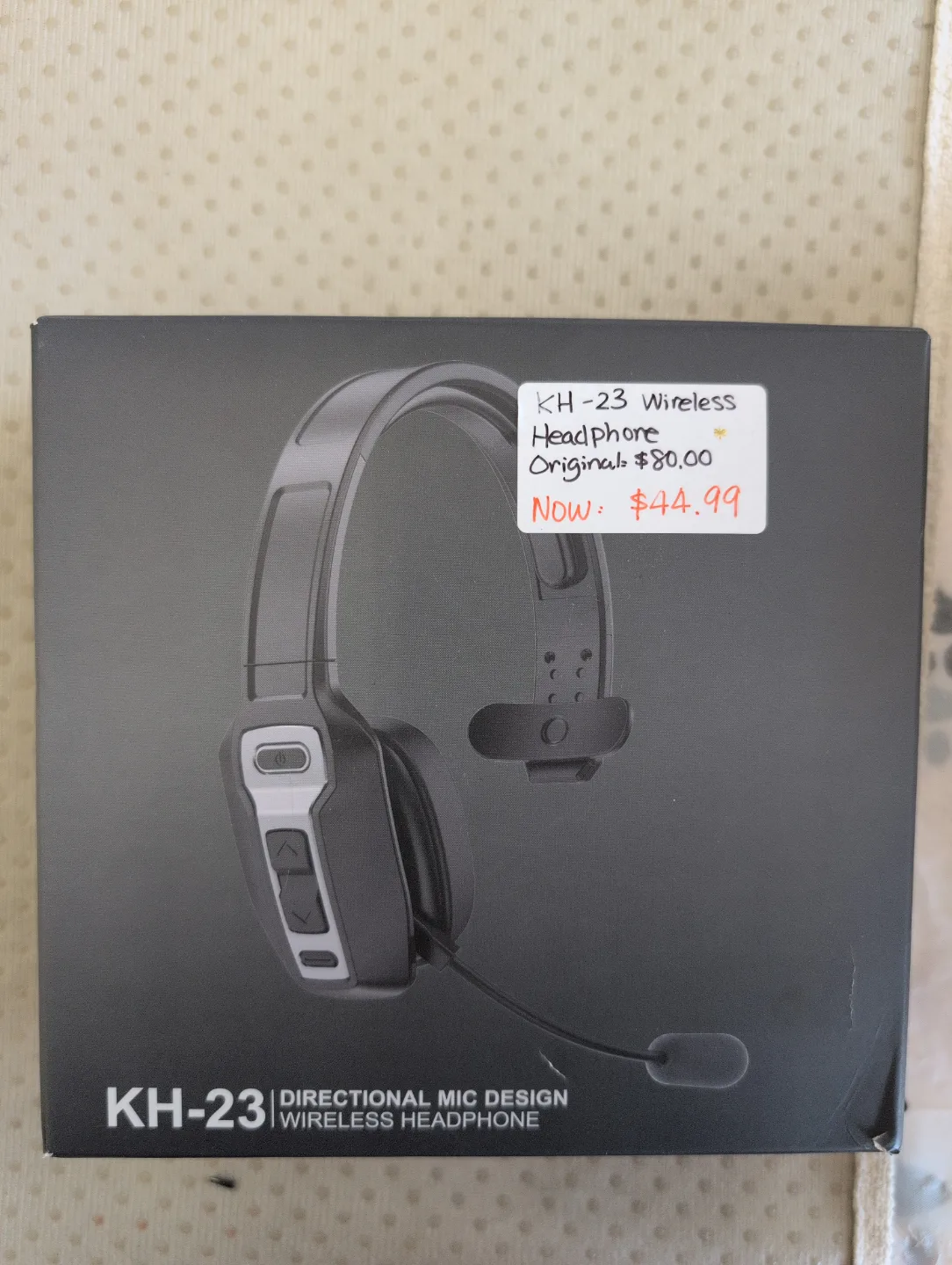 KH-23 Wireless Headphone with Directional Mic thumbnail