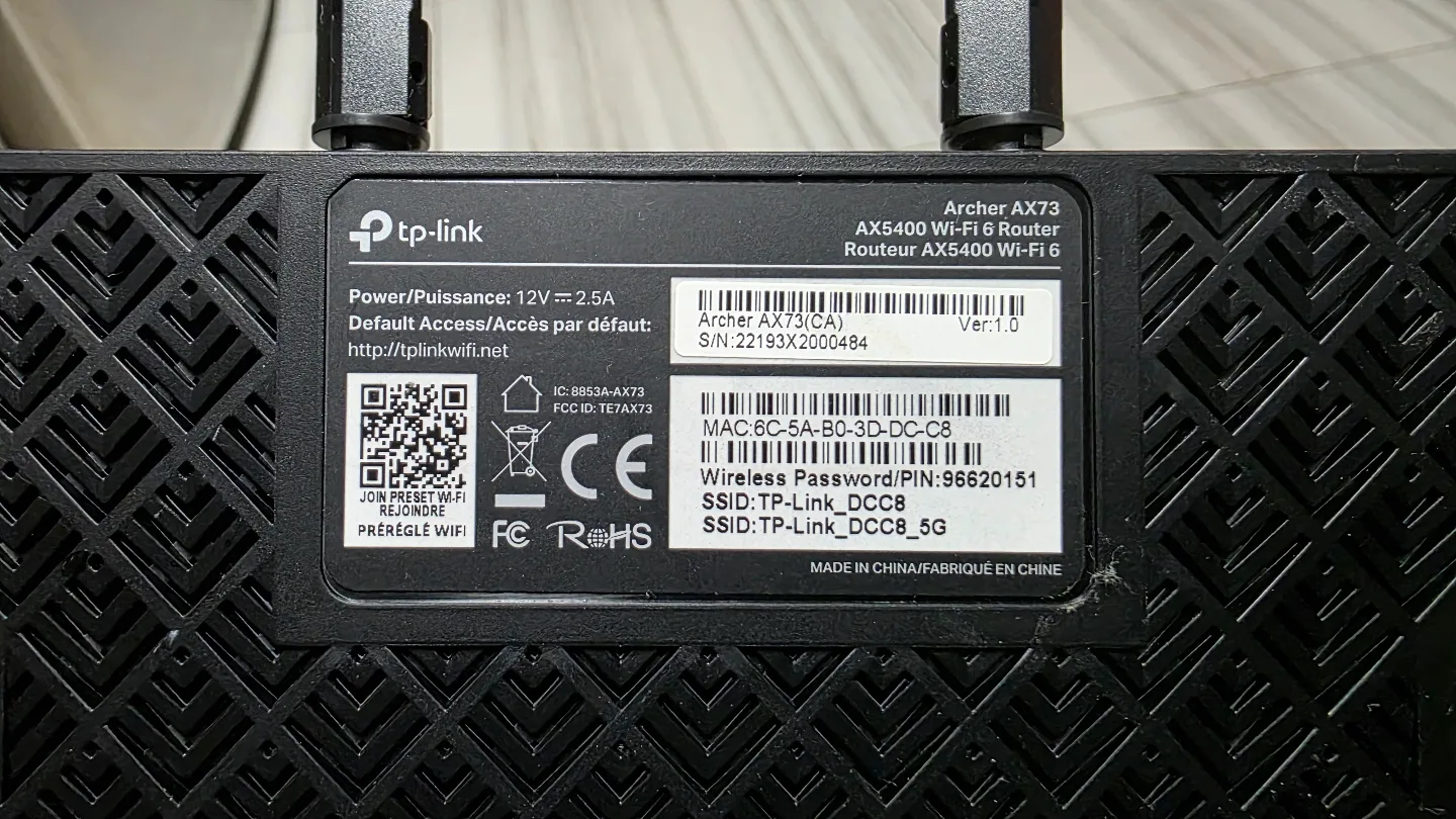 TP-Link Archer AX73 Wi-Fi 6 Tri-Band Router AX5400 image indicator(3)