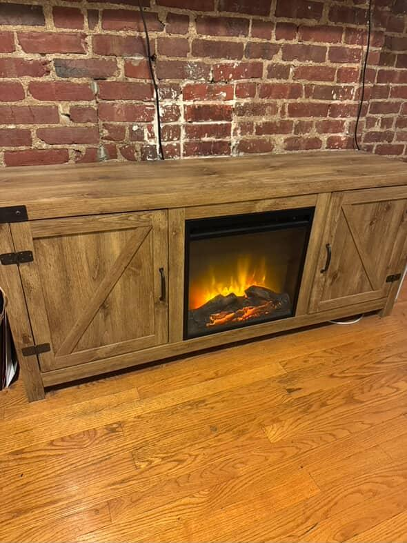 Electric Fireplace TV Stand Console - photo 2