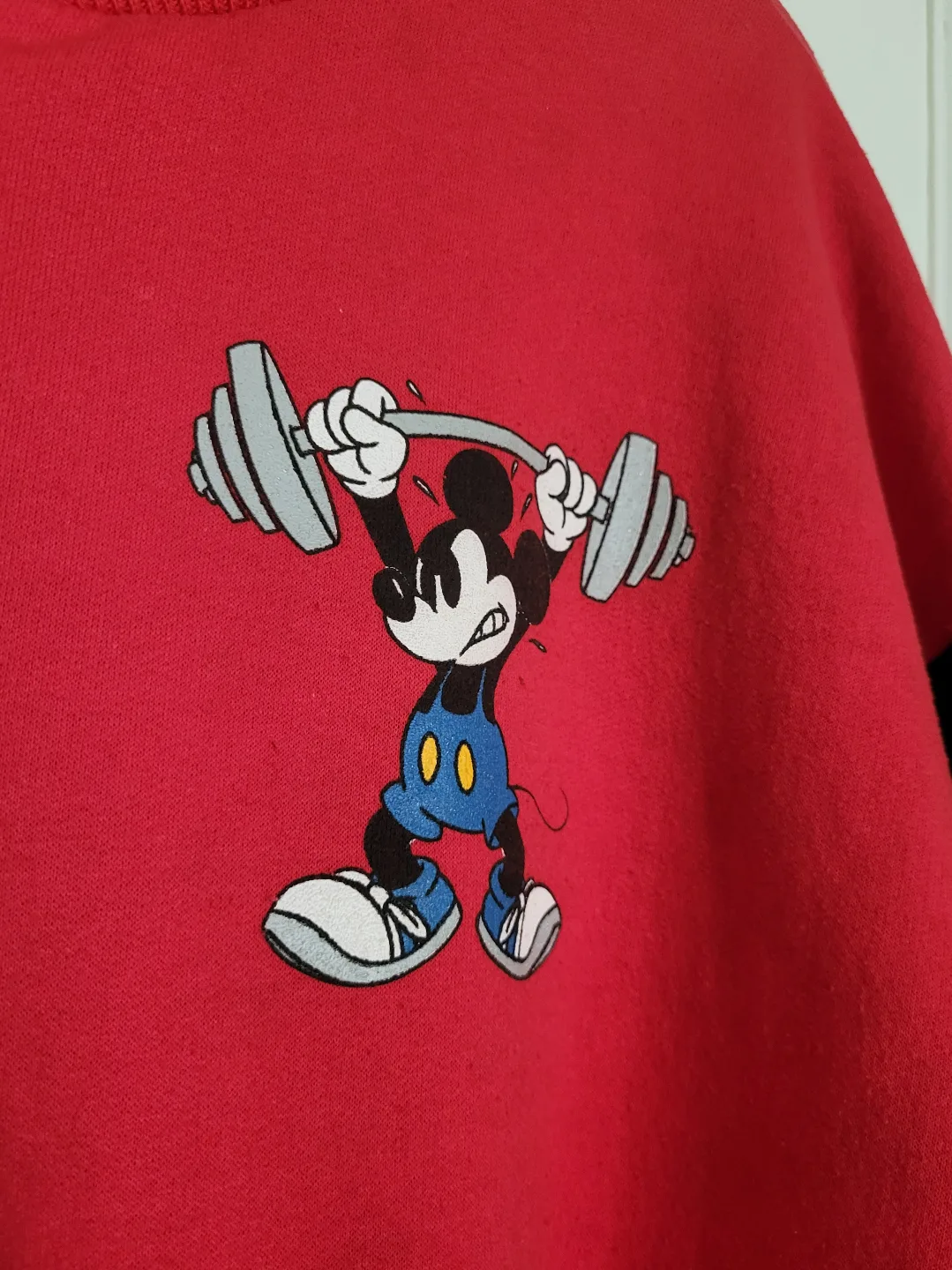 Vintage 90s Disney Varsity Fleece Jacket * Made in Canada * image indicator(2)