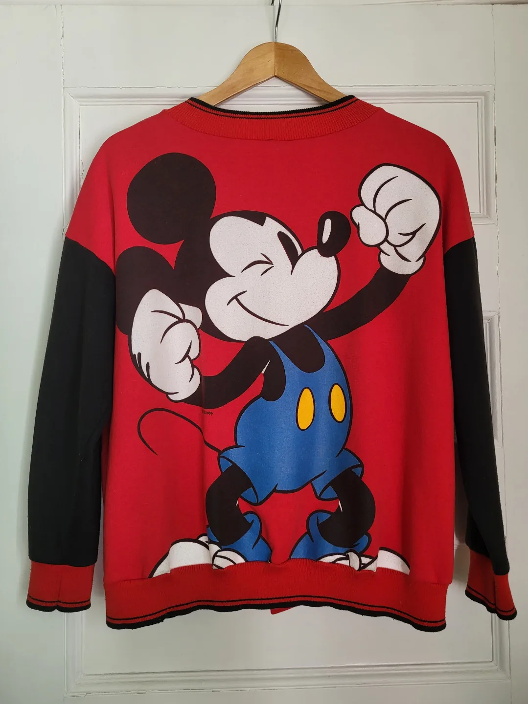 Vintage 90s Disney Varsity Fleece Jacket * Made in Canada * image indicator(5)