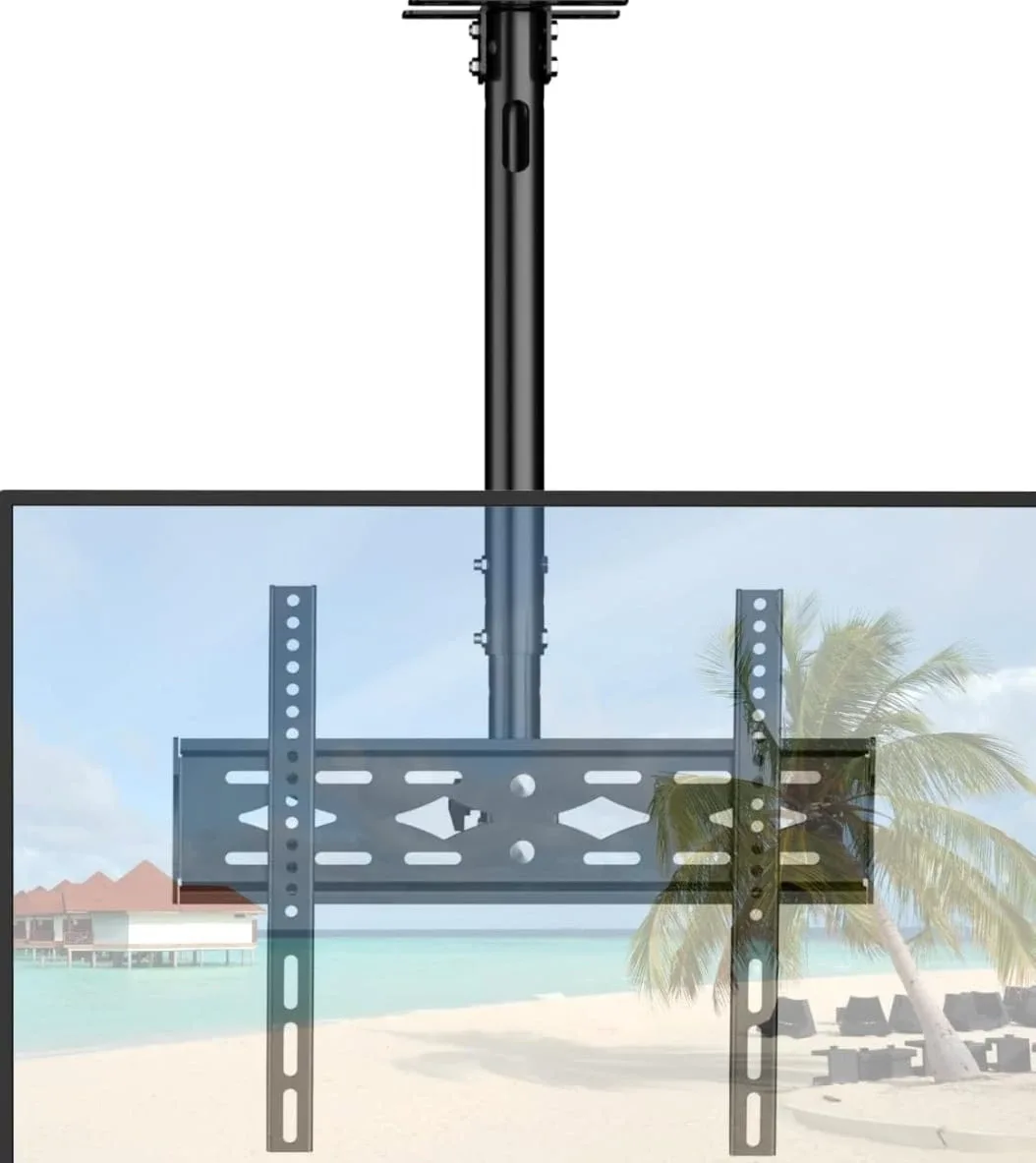 Ceiling TV Mount - Adjustable Height & Tilt - 26-68" thumbnail