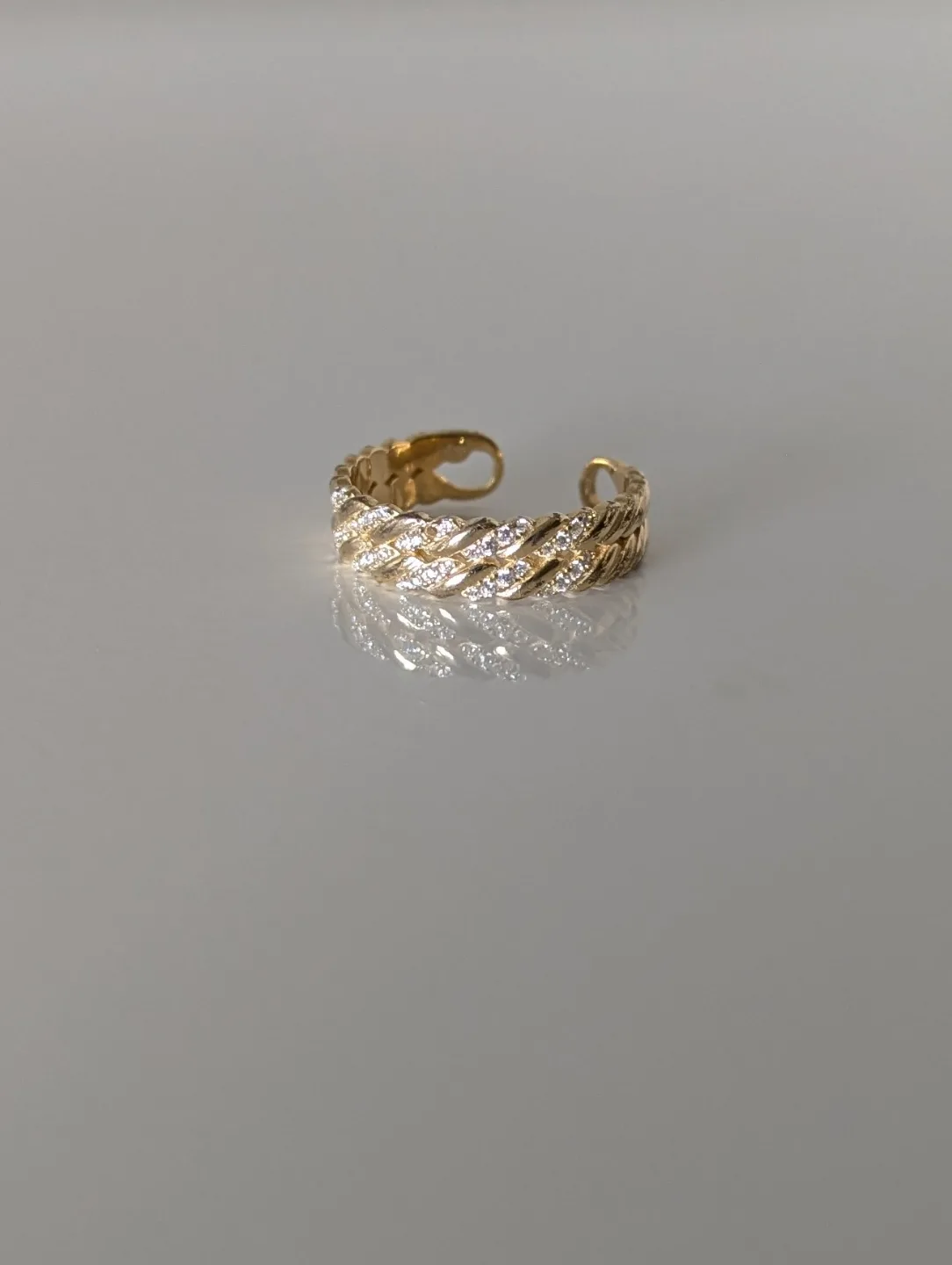 925 Sterling Silver Thumb Ring image indicator(5)