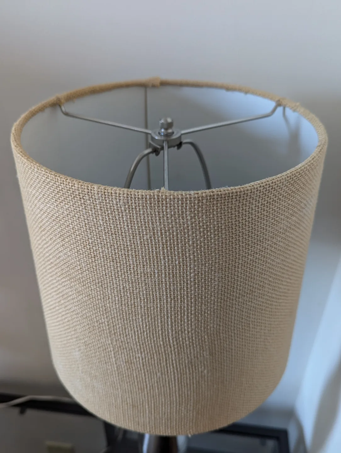 Modern Table Lamp Beige Shade image indicator(3)