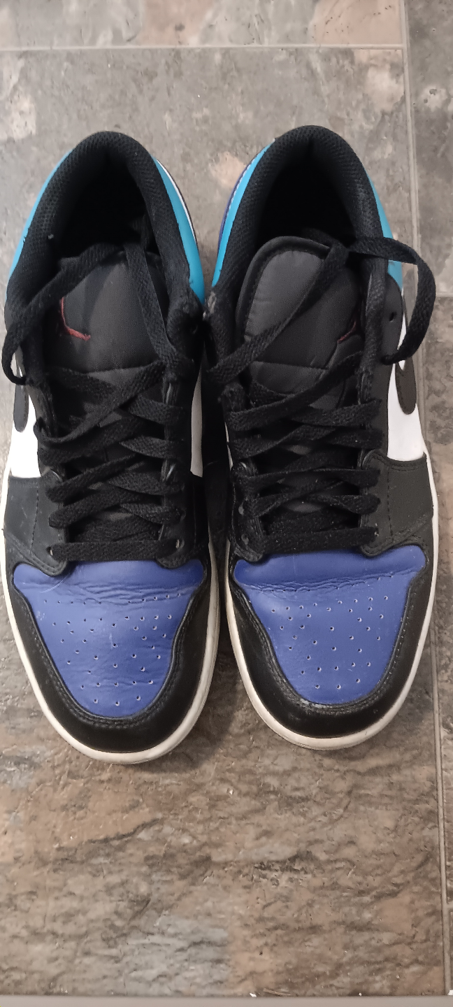 Air Jordan 1 Low Blue/Black Sneakers