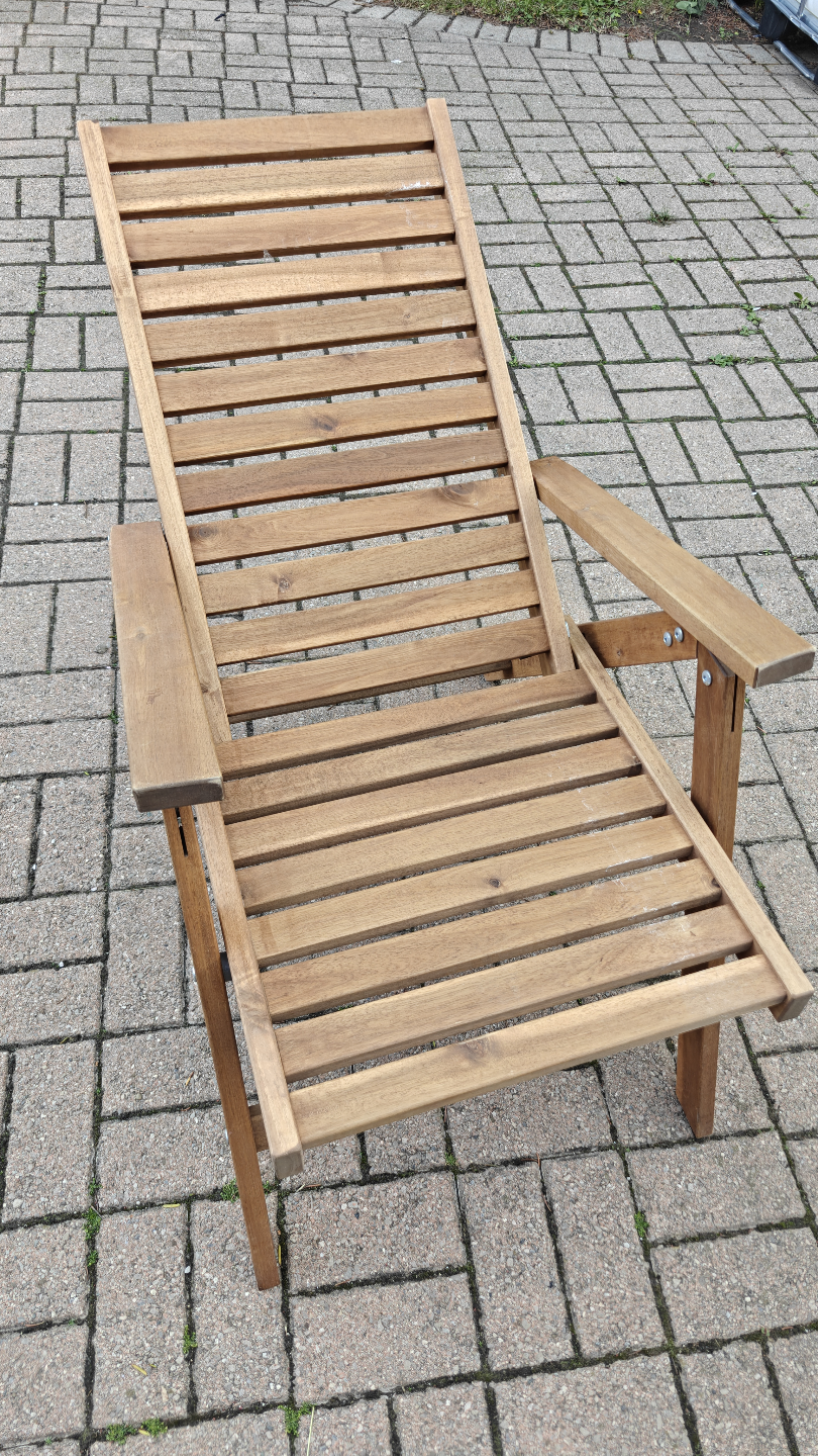 Wooden Reclining Adirondack Chair