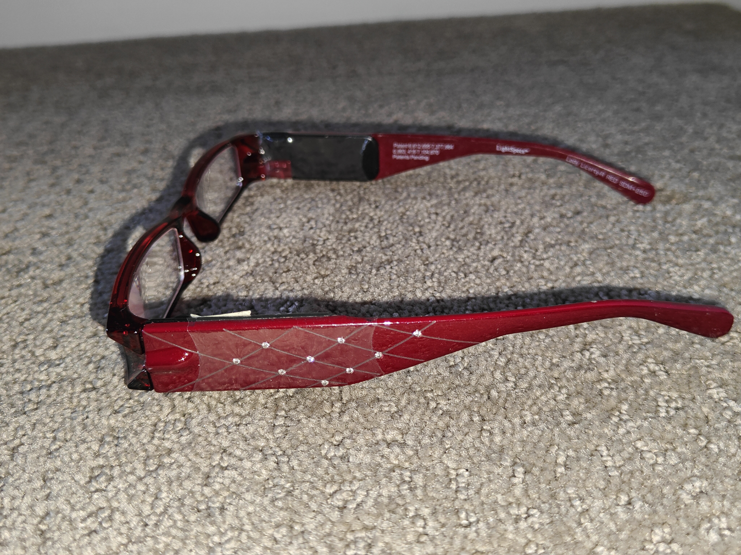 LightSpecs Reading Glasses with LED Lights - Eyeglasses +2.50 - photo 2