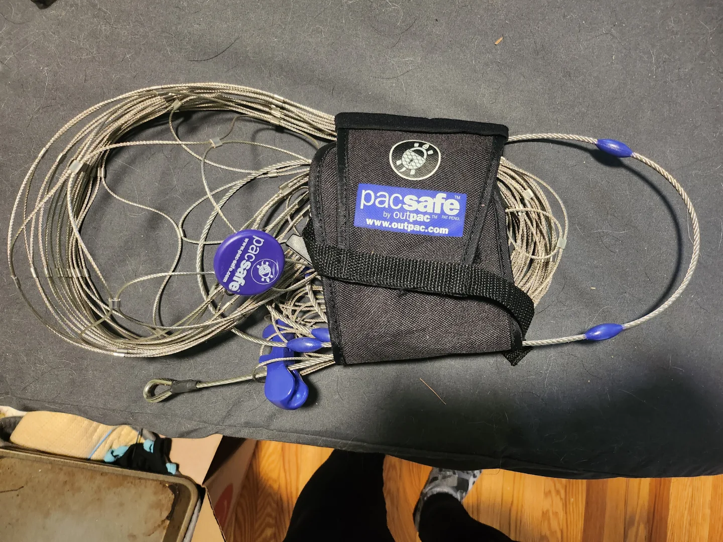 Pacsafe Cable Lock and Carry Case #freecycle thumbnail
