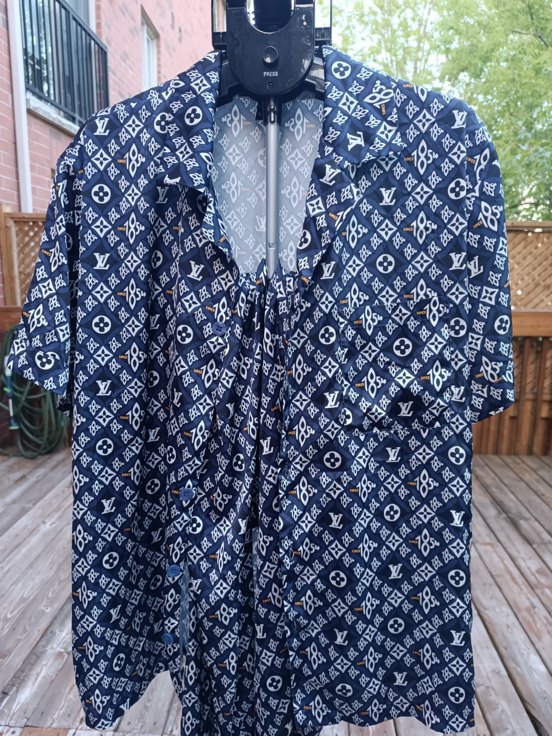 Men's Designer-Inspired Button-Up Shirt