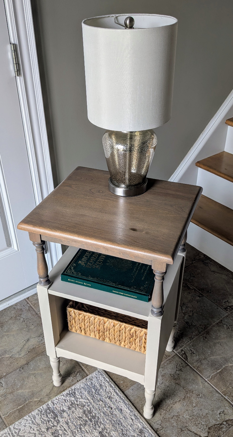 Two-Tier Side Table with Storage - photo 5