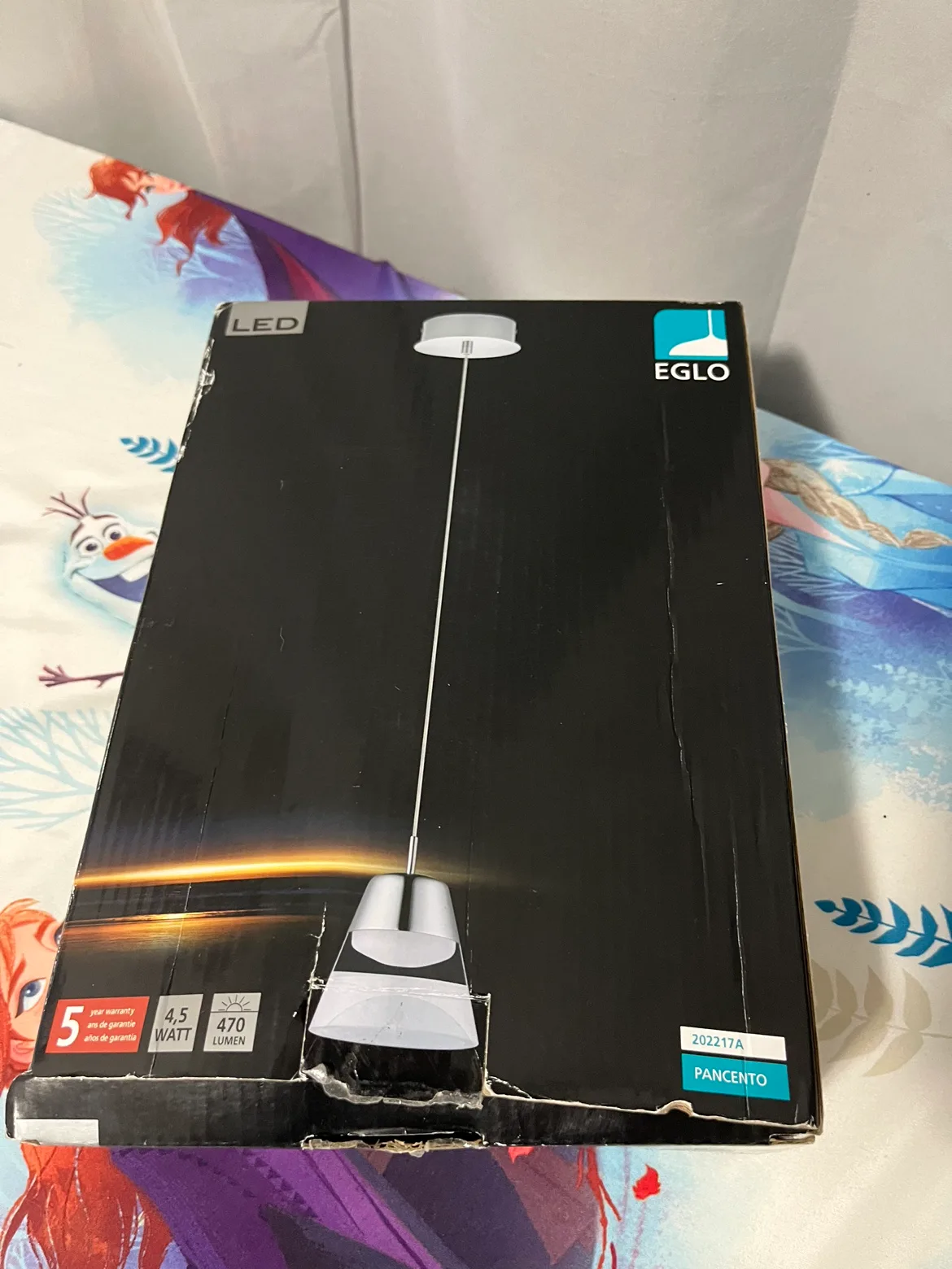 Modern Chrome and White Pendant Light image indicator(2)