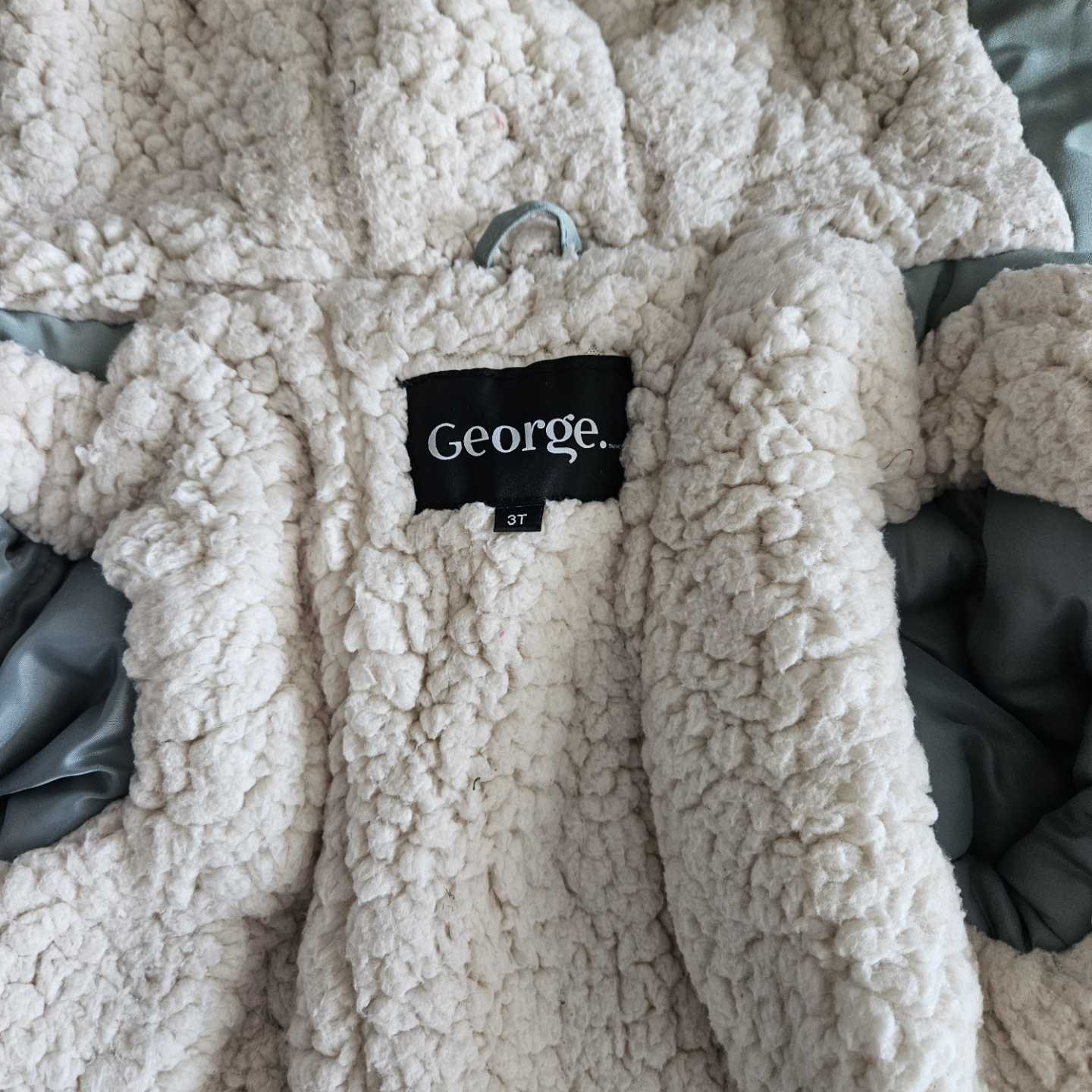 George Girls' Size 3T Winter Puffer Jacket - photo 2