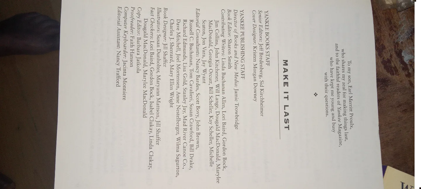 Yankee Magazine's Make It Last: n image indicator(6)